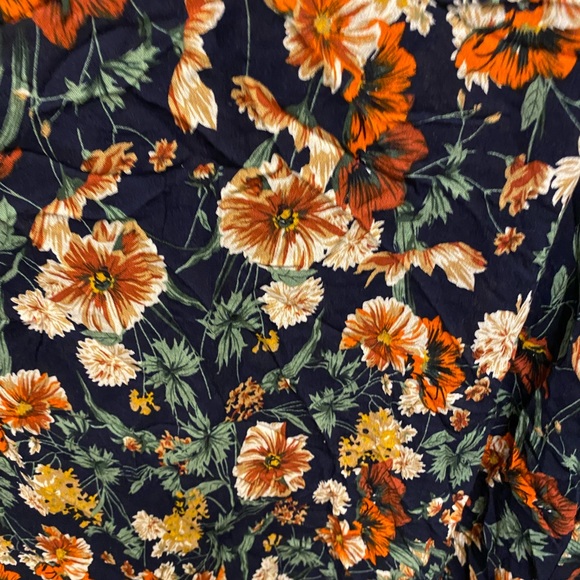 JODIFL Mixed Floral Print Top LS S Oversized - Picture 3 of 7